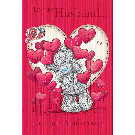 Husband Anniversary Me to You Bear Card £2.49